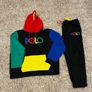 Ralph Lauren Multicolor Polo Sweatsuit